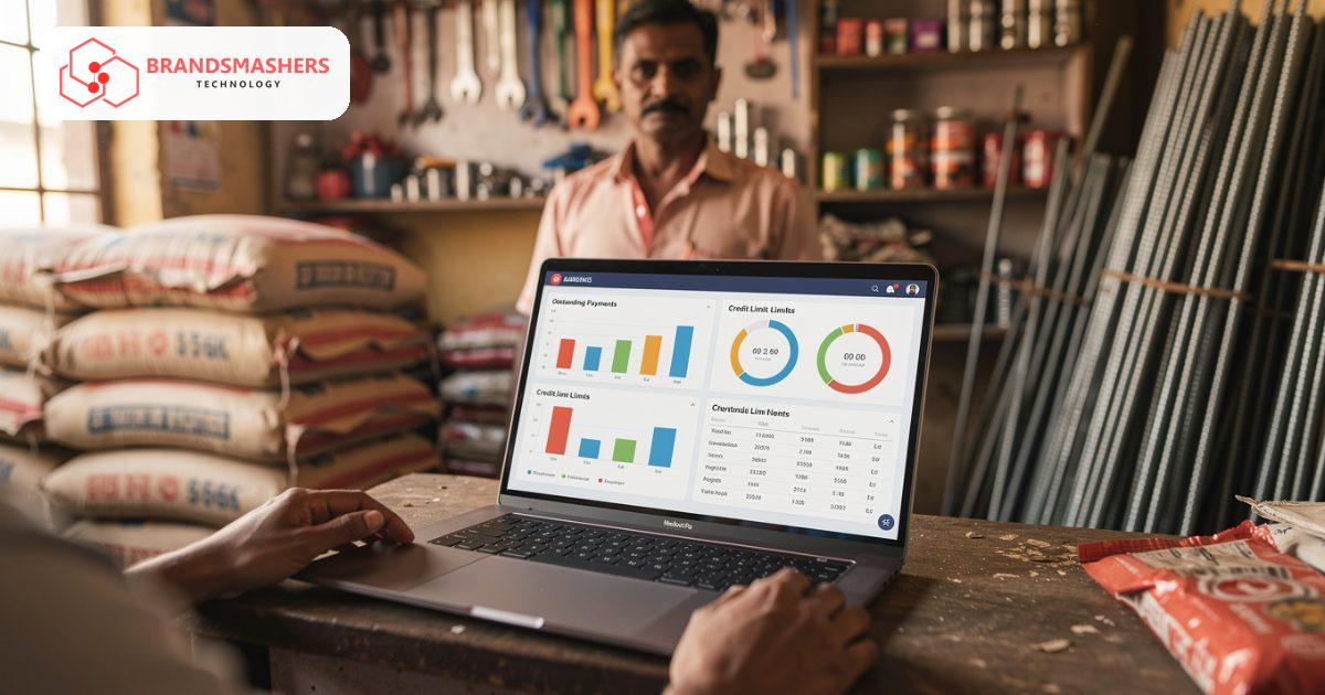 Software in use at building material dealers