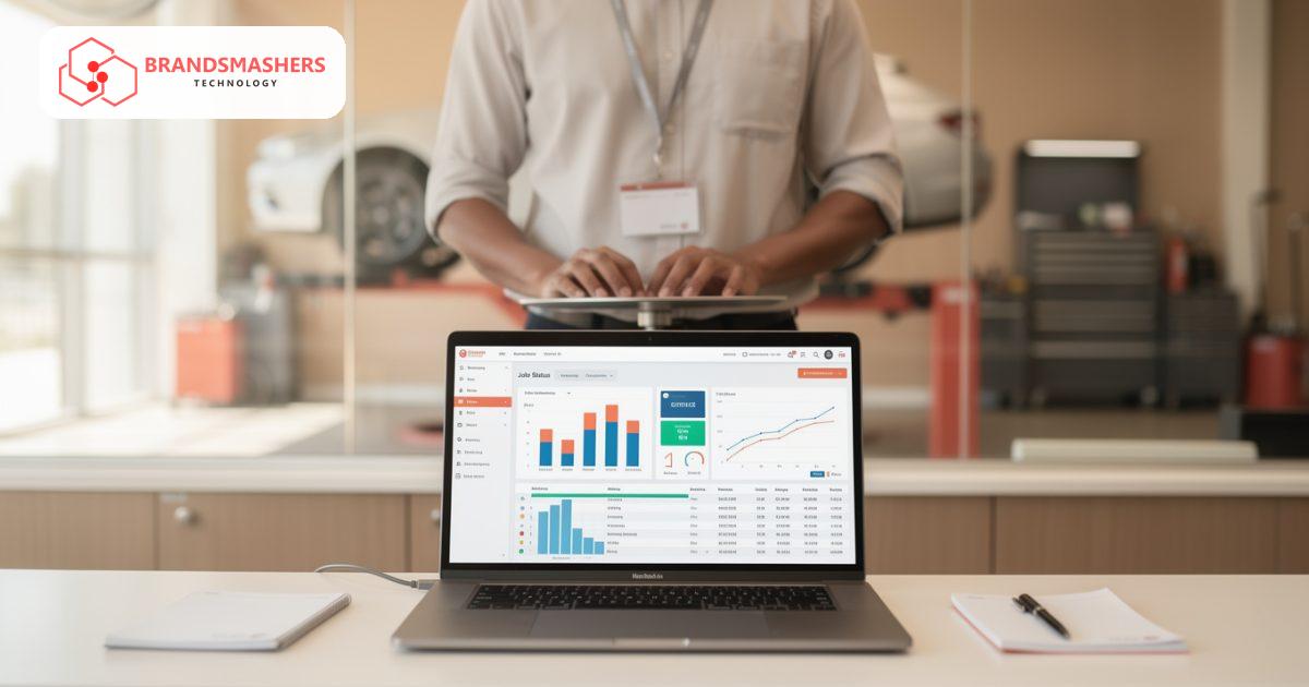 Software in use at garages and service centres