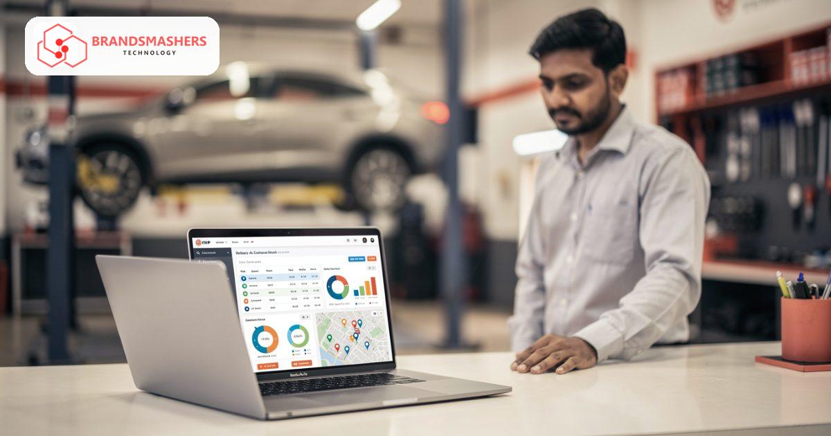 Software in use at garages and service centres