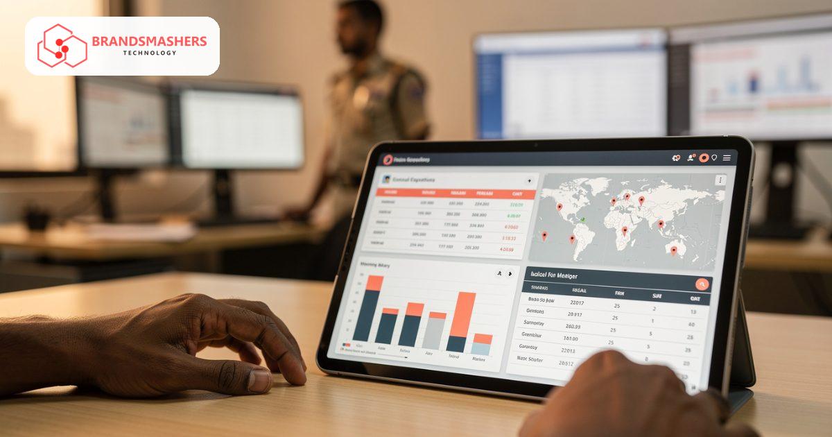 Software in use at security guard agencies